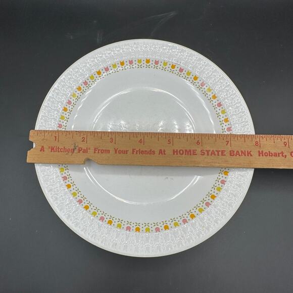 Vintage Salad Plates (4) in April Tulip by Corning for Centura 1972-1978 - Picture 4 of 9